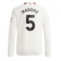 Muški Nogometni Dres Manchester United Harry Maguire #5 Rezervni 2023-24 Dugi Rukav